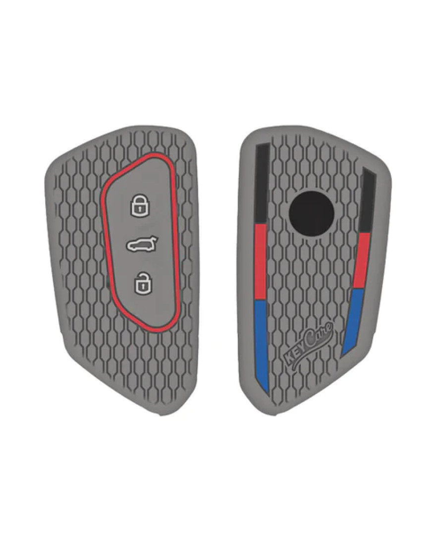 Keycare silicone key cover fit for Skoda / Volkswagen 3b new smart key | KC74